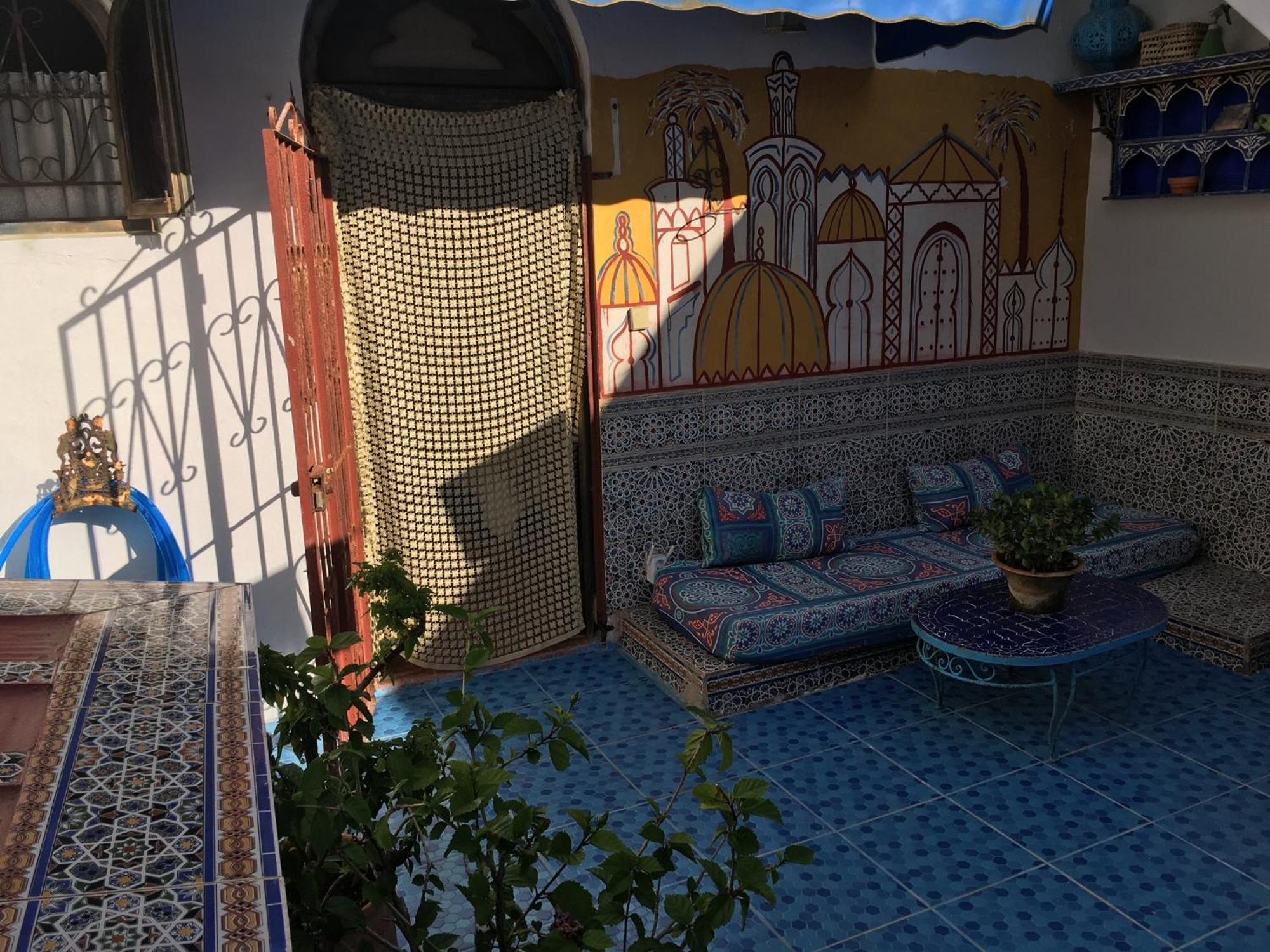 Hathor ,casa Marroqui Con Dos Terrazas En La Medina Antigua , Ideal Parejas!! Wifi!! Hébergement de vacances *